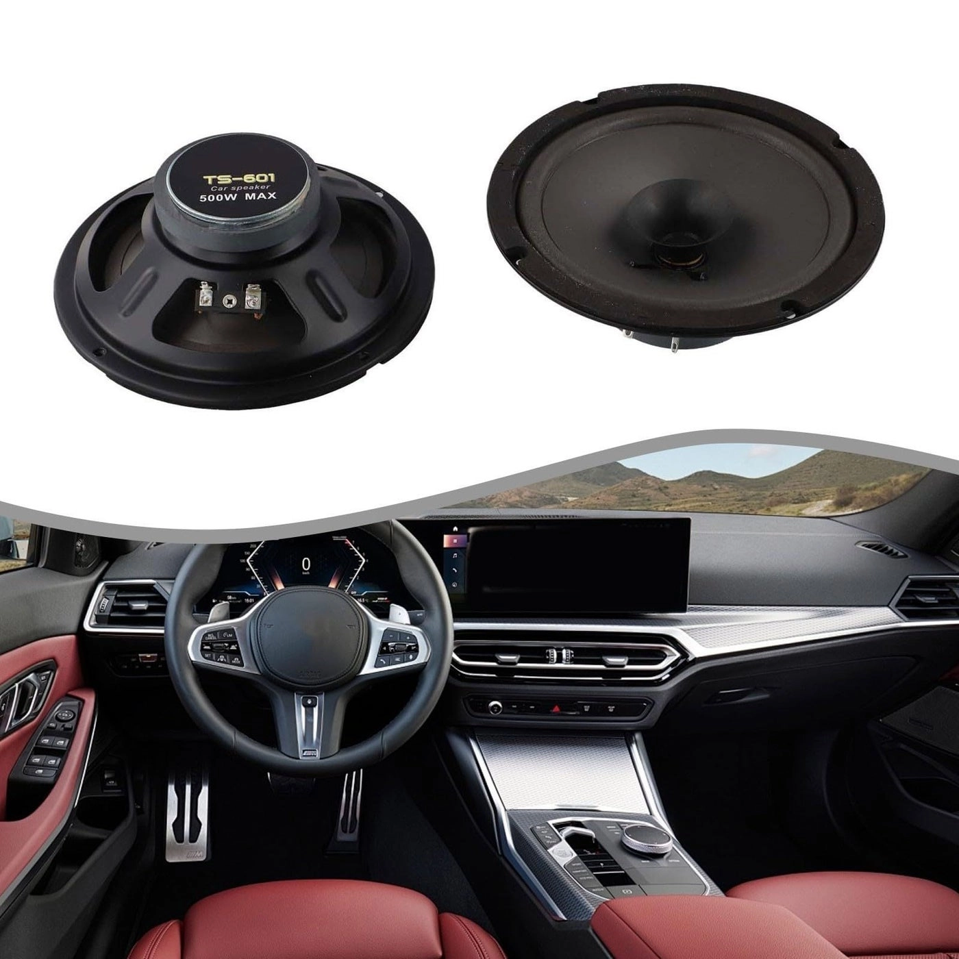 Car Speaker - 6 Inch Coaxial