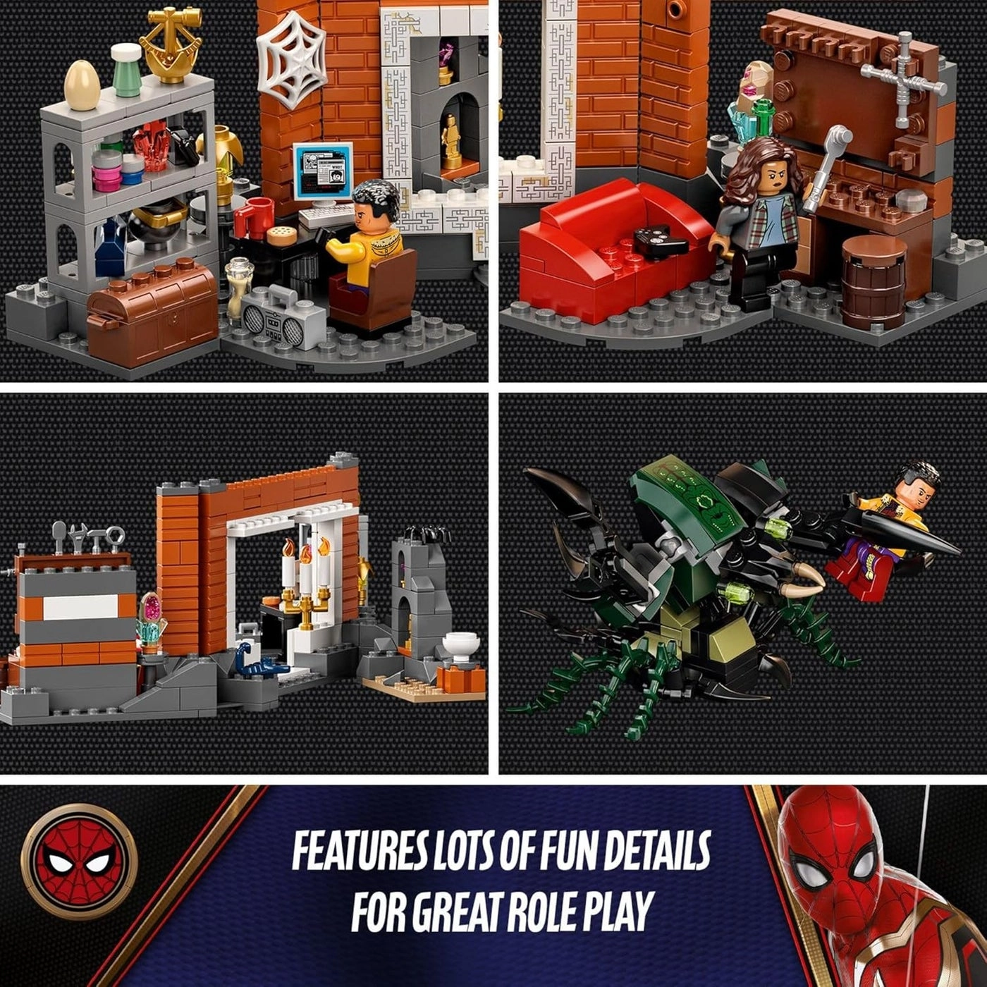 Marvel Spider-Man at the Sanctum Workshop (76185)