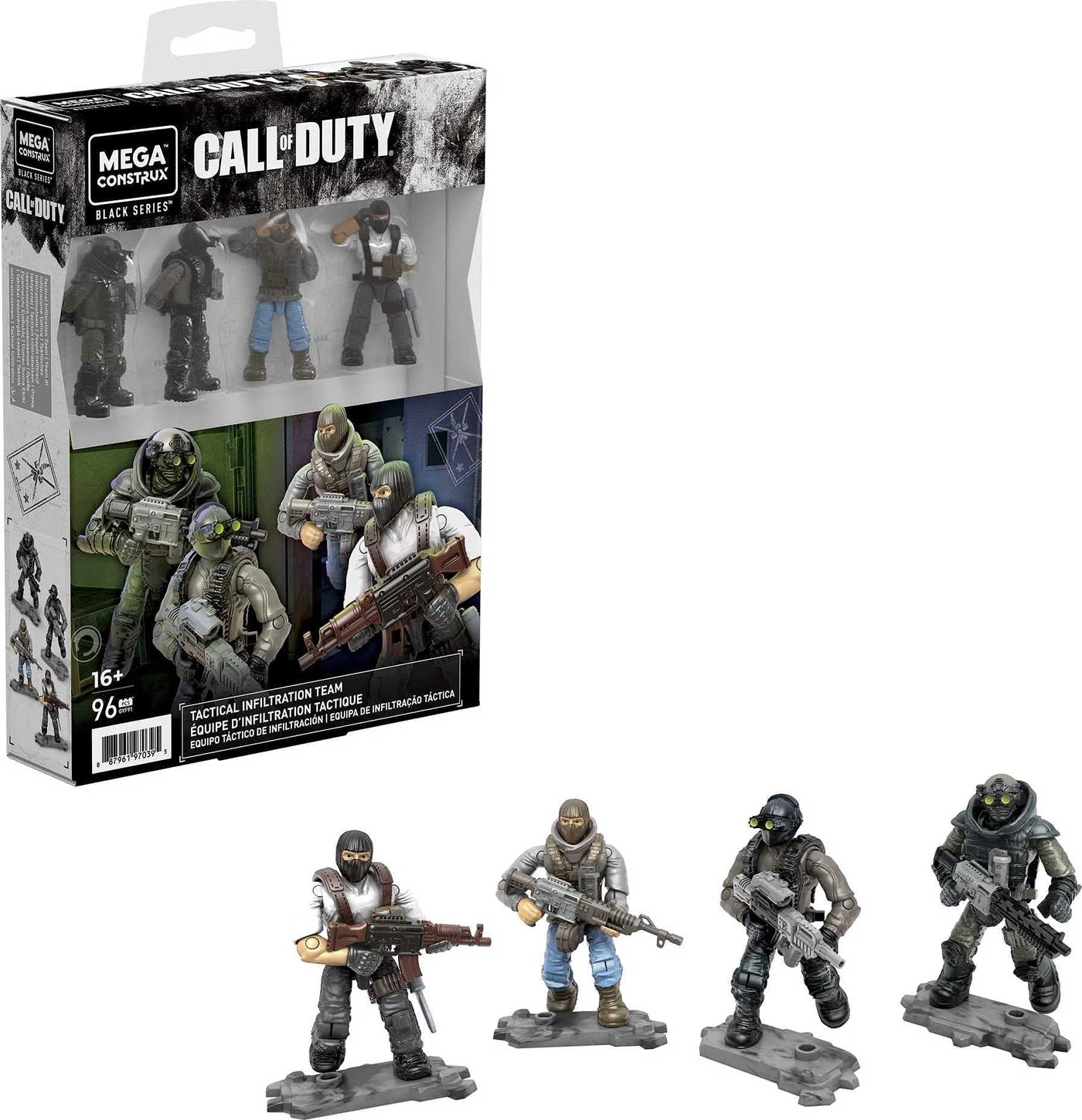 MEGA CONSTRUX Call of Duty Tactical Infiltration Team - 16+ Years Multi