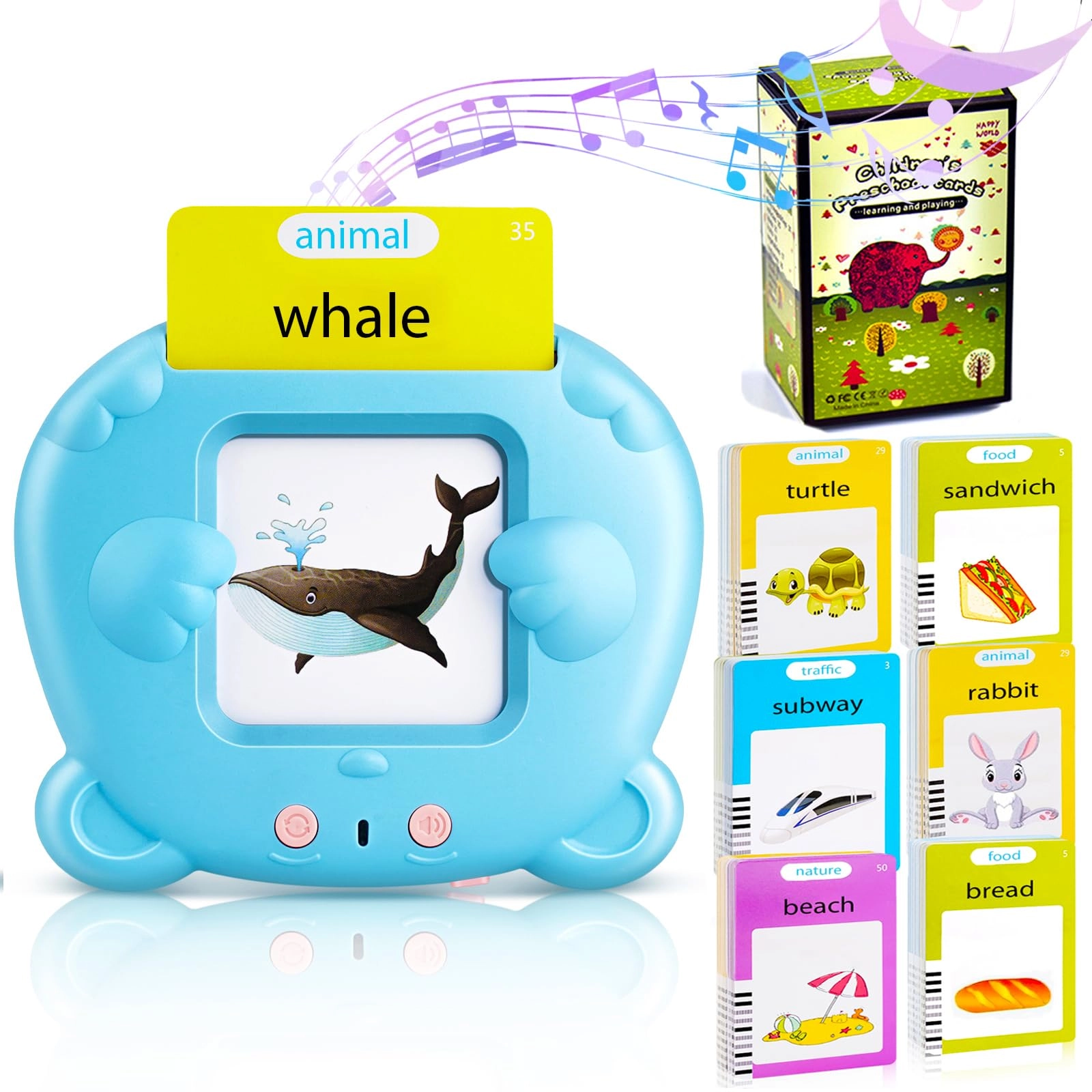 Talking Flash Card - 3+ 1 pieces