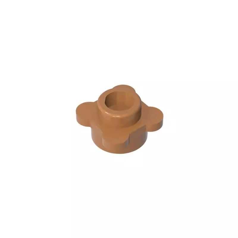 BrickBuddy Plant, Flower, Plate Round 1 x 1 with 4 Petals (GDS-839) - 33291 6074906 6170305