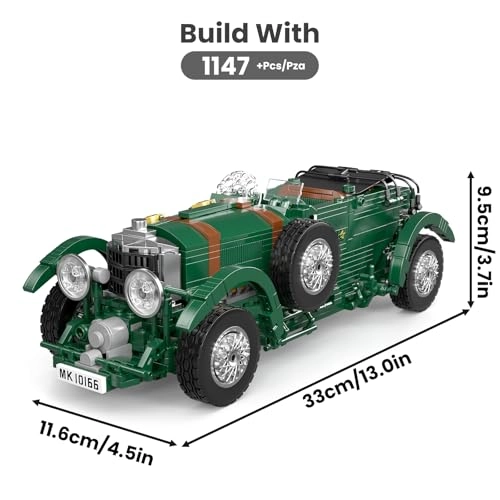 Oldtimer Construction Kit (10166) - Classic Car MOC