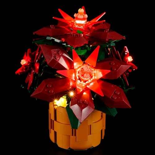 Light for Lego-10370 Poinsettia