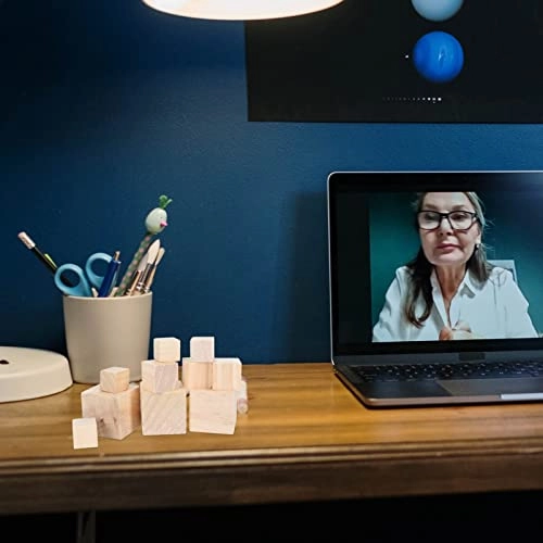 Wooden Cubes - 50 pieces