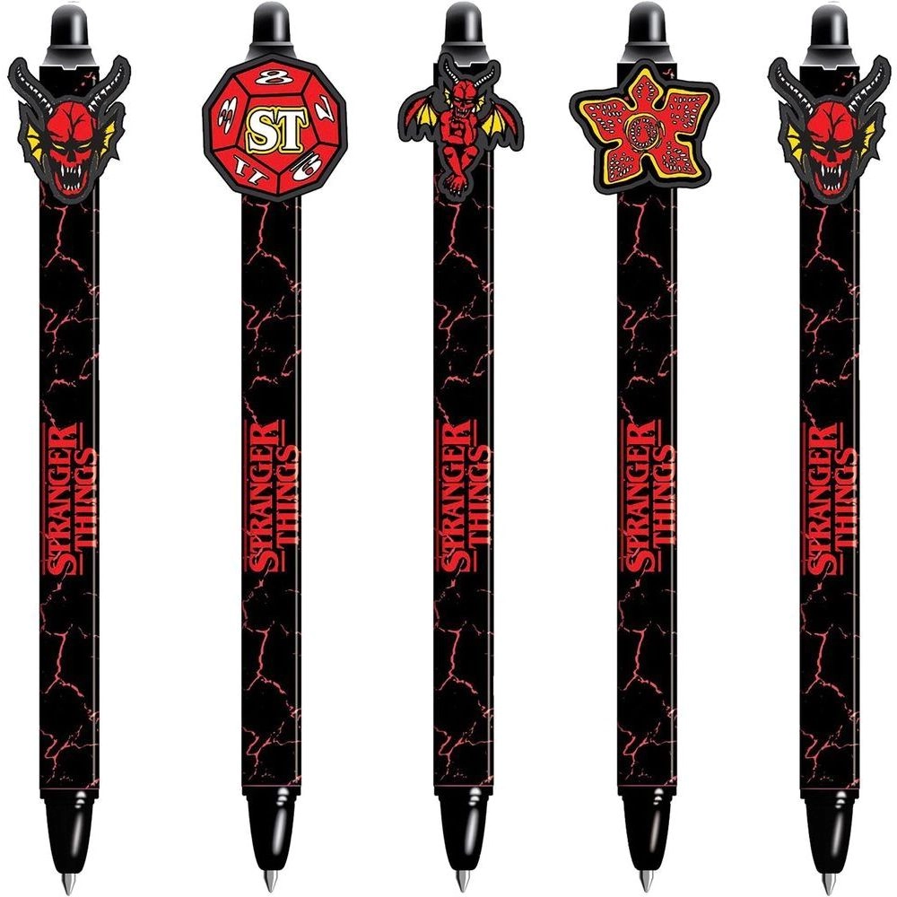 Pyramid International Stranger Things Erasable Ink Gel Pens - Assorted