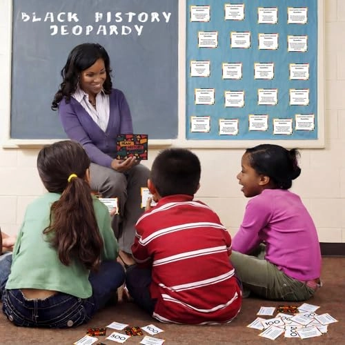 Black History Trivia Card Set - 50 Trivia Cards 50 Scorecards 1 Answer Key