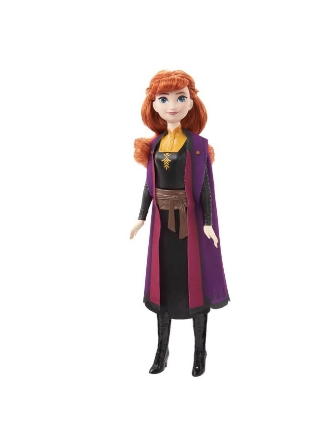 Disney Frozen Anna Fashion Doll - 31.75 cm Spin and Reveal Ages 3+