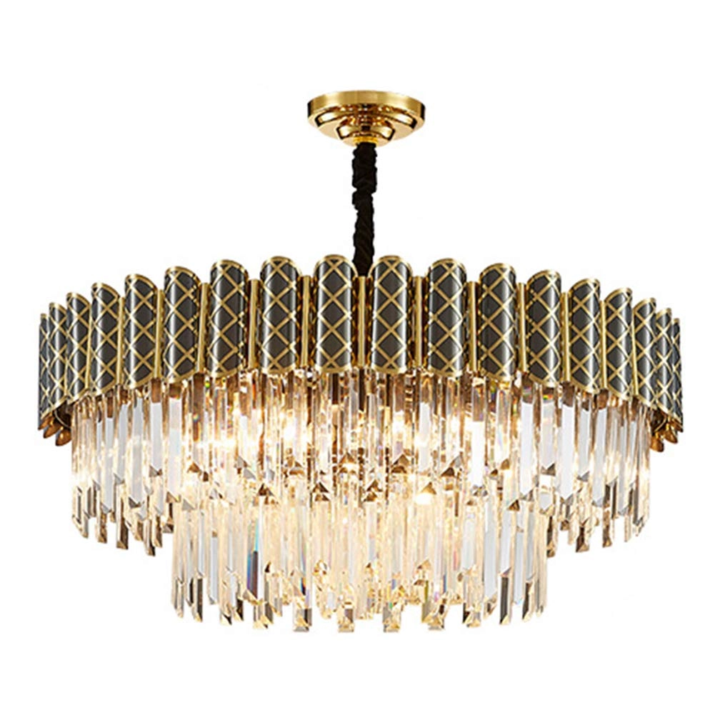 Crystal Chandelier - E14 Adjustable 60cm diameter