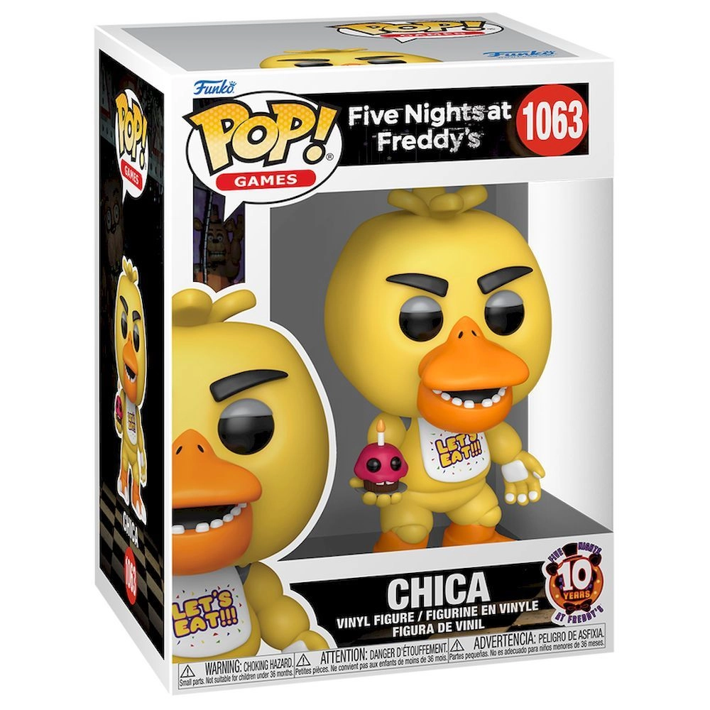 FUNKO TOYS Chica - Five Nights At Freddys 10th (10.3 cm) (FU87114)