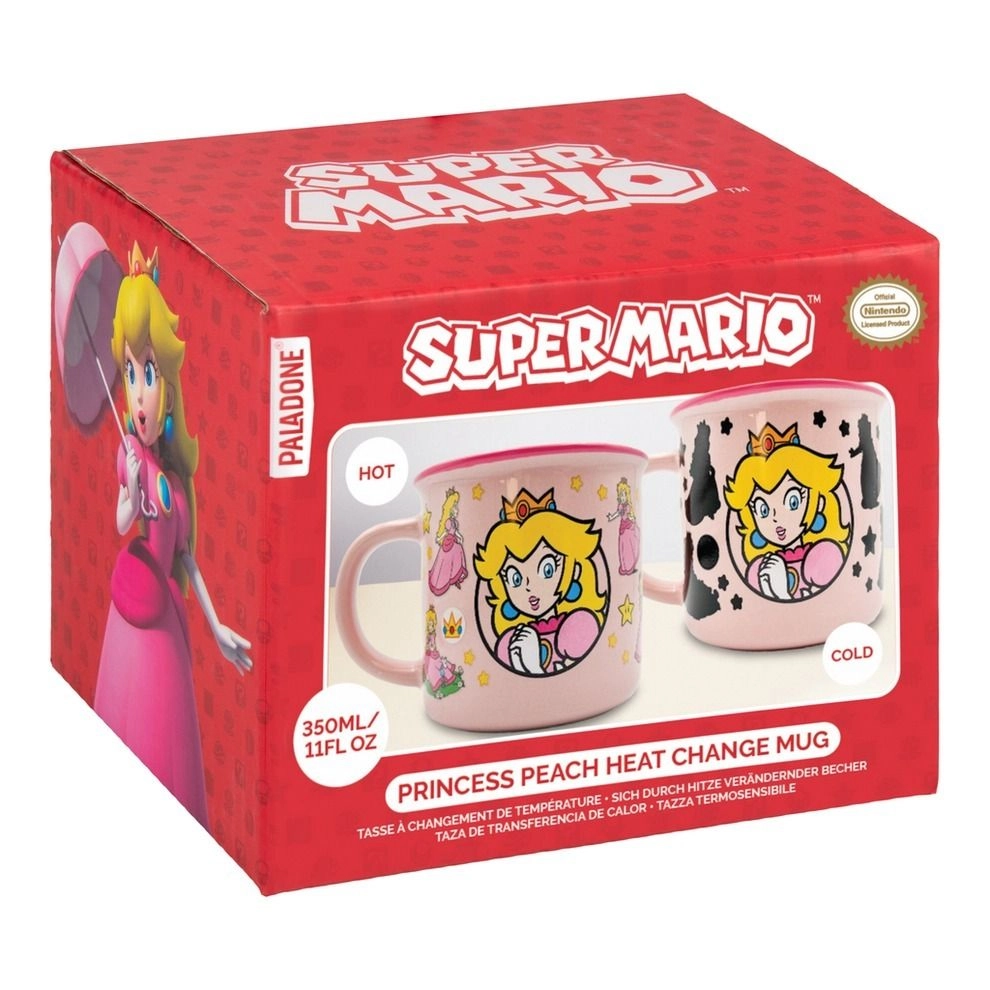 Princess Peach Heat Change Mug - 350 ml