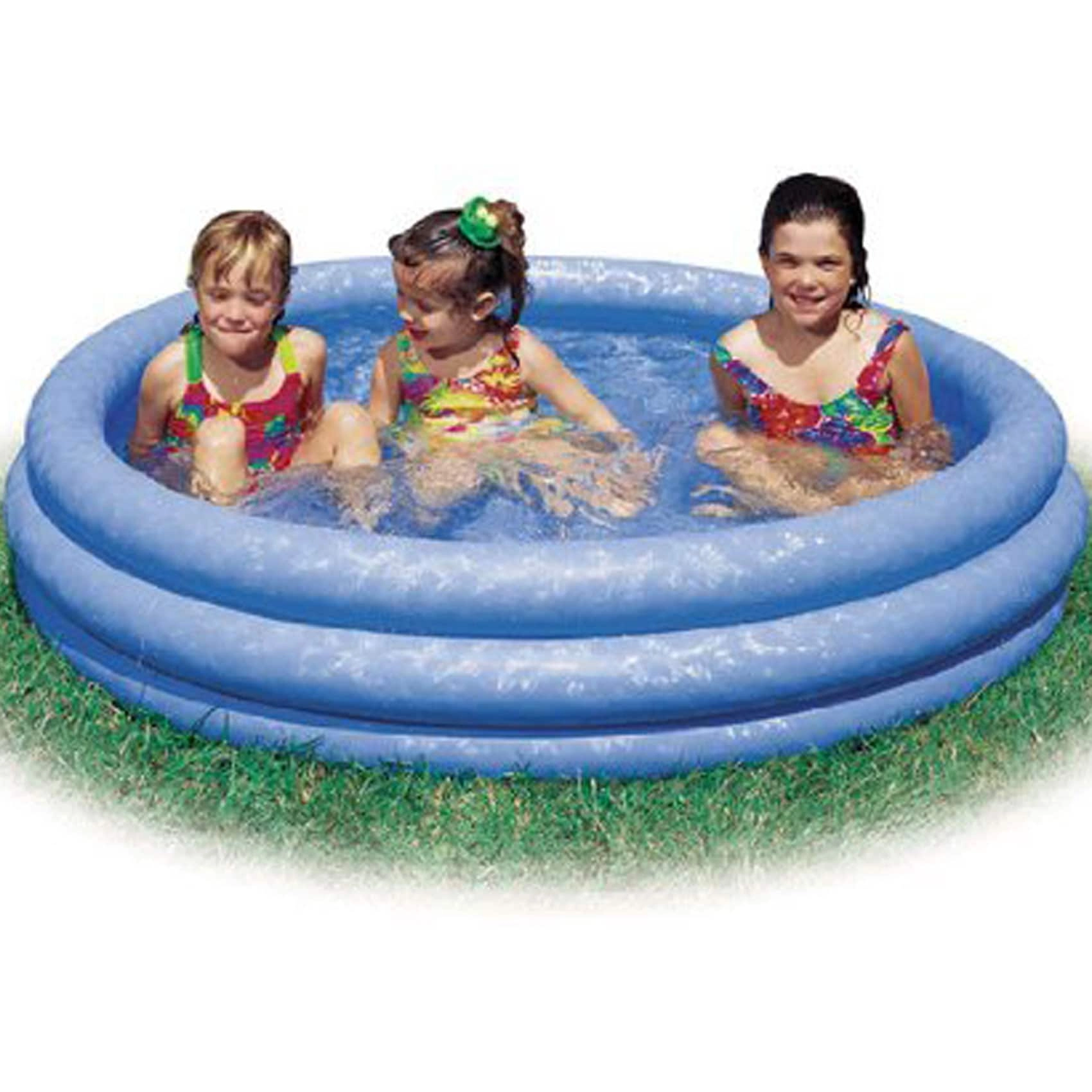 Intex Crystal Swimming Pool - 1.68mx38cm