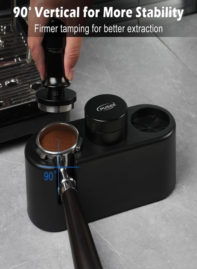 Espresso Knock Box and Tamp Station