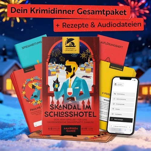 Crime Dinner - German 16 years and up