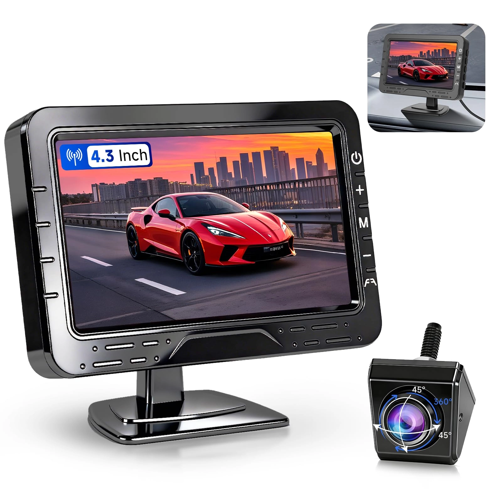Backup Camera - 1080P + Camera Monitor