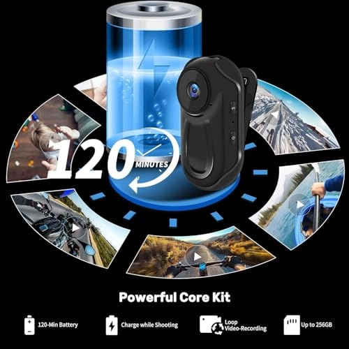 Magnetic Mini Body Camera - 1080P