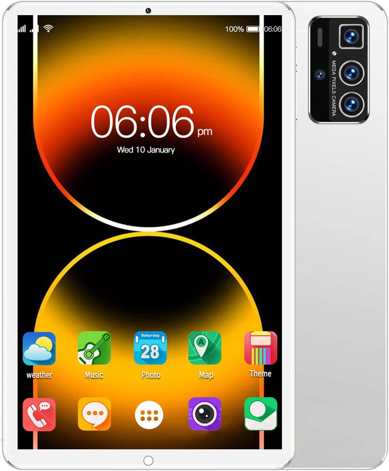 woobles Android 12 Tablet - 16GB 10.1"