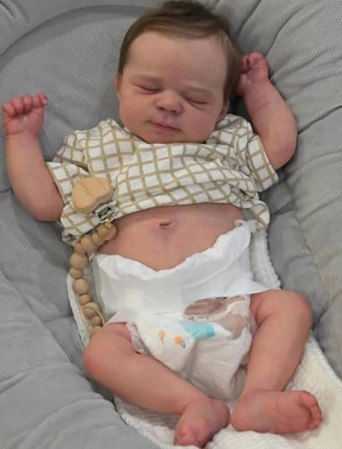 Pascale Reborn Baby Doll - 18 inch Vinyl sleeping Ages 3+