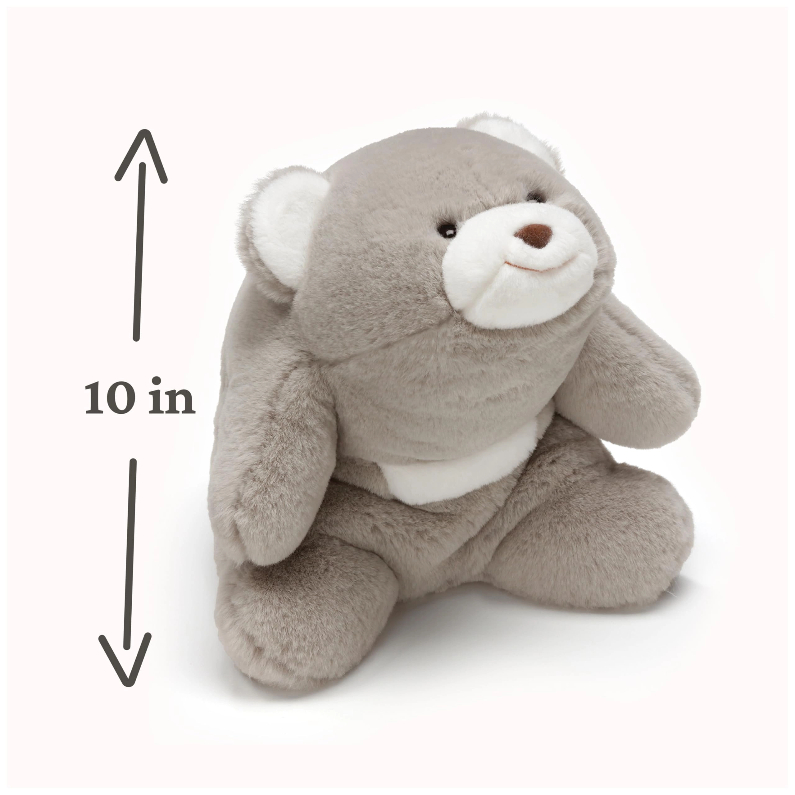 Snuffles Teddy Bear - 10” Gray