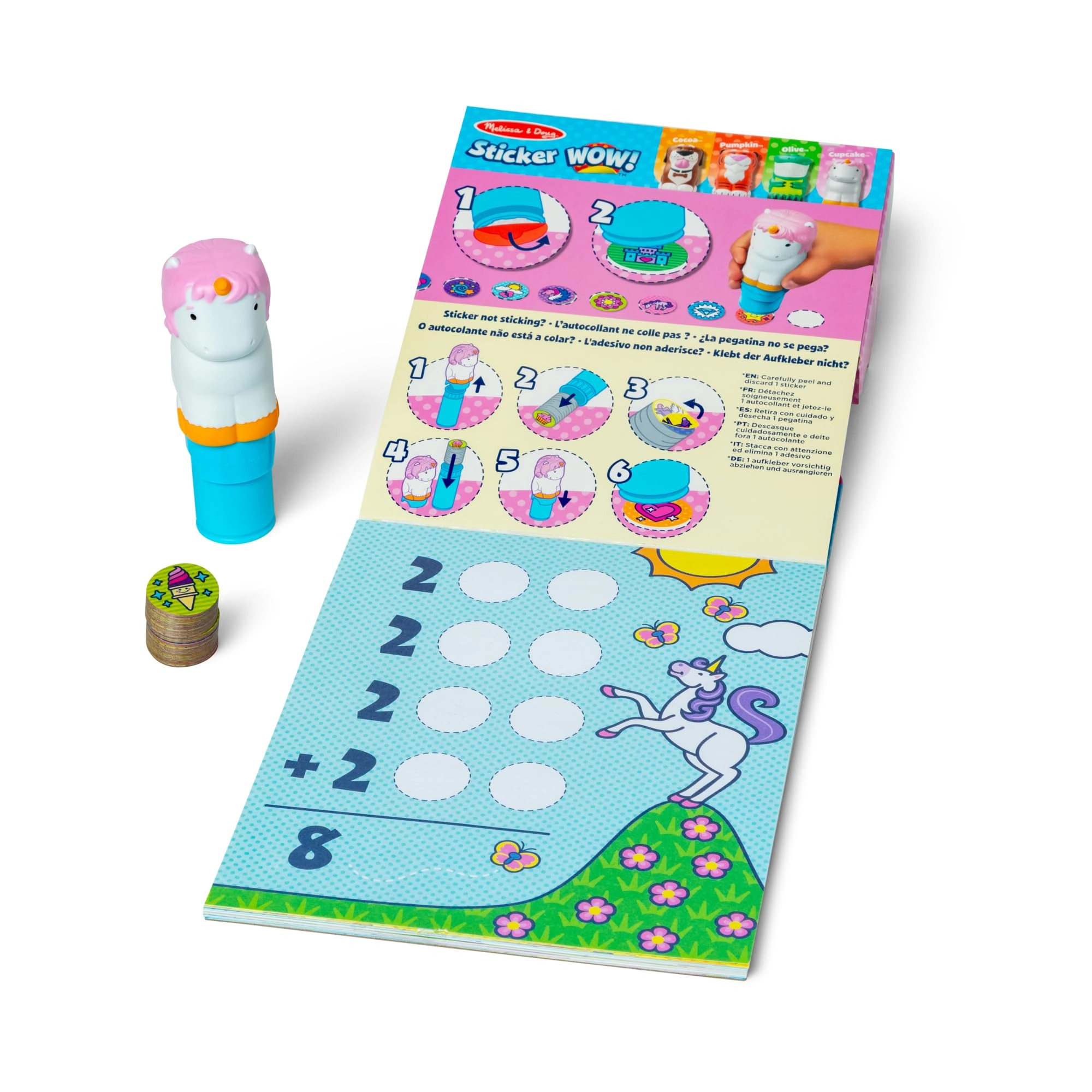 Sticker Wow! Stamper - Tiger + Mini Activity Pad - 24 pages