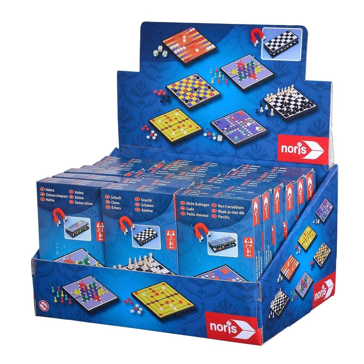 Magnet-Travel Games - 3+ 1 pieces