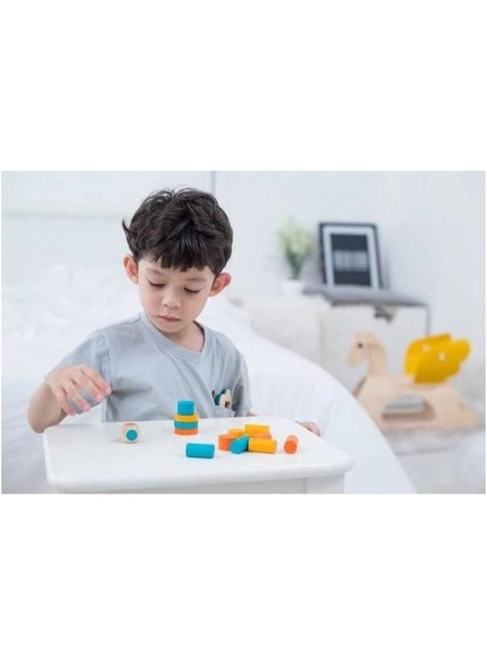 Wooden Stacking Game - 3 years+ 12 pieces
