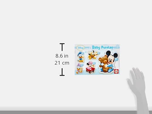 Baby Mickey Mouse 5 Progressive Puzzles - 2 Years 24 Months 3 to 5 Pieces