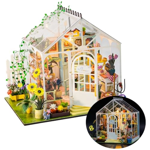 Miniature Wooden Dollhouse Furniture Kit - Creative Room 1:24