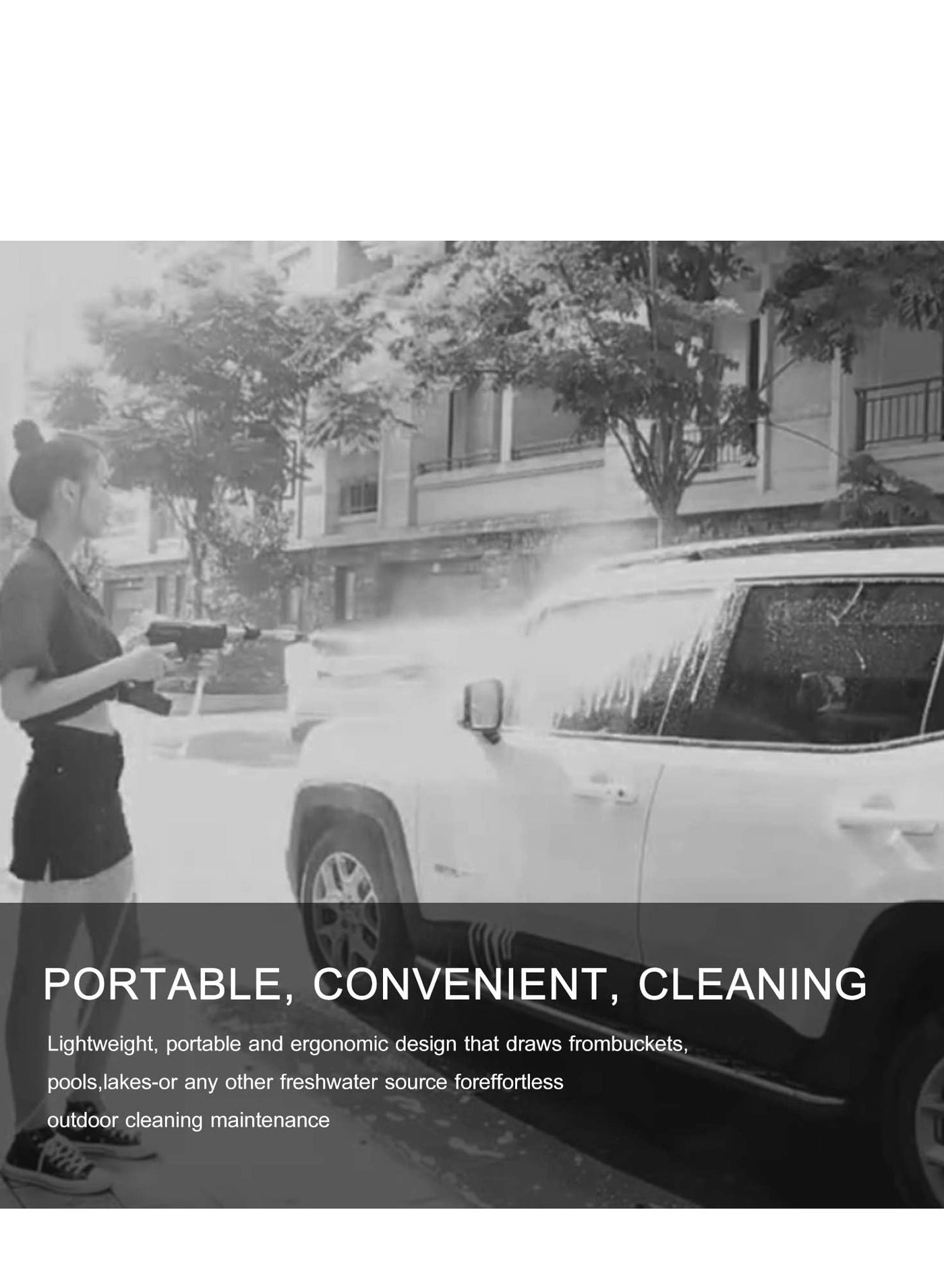 Portable Washer - 48V 30Bar