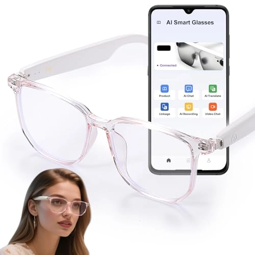 AI Smart Glasses - Bluetooth 5.4 150+ Languages