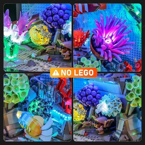 LED Lights for LEGO-10366 Tropical Aquarium