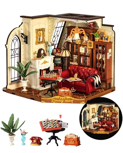 Miniature House Kit - Catherine's Living Room