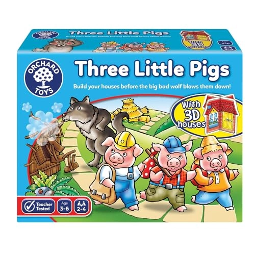 Three Little Pigs - 36 months - 6 years 18 pieces