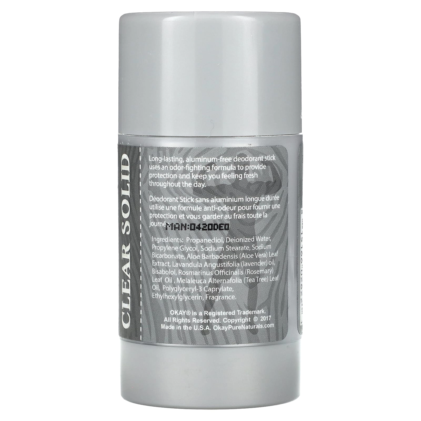 Men's Aluminum Free Deodorant - Natural Fresh 85 g