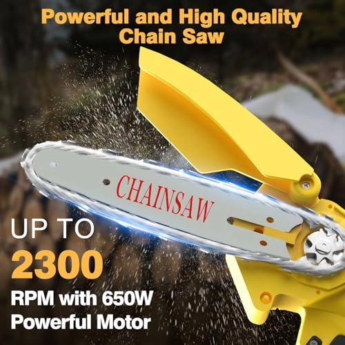 Cordless Mini Chainsaw - 650W
