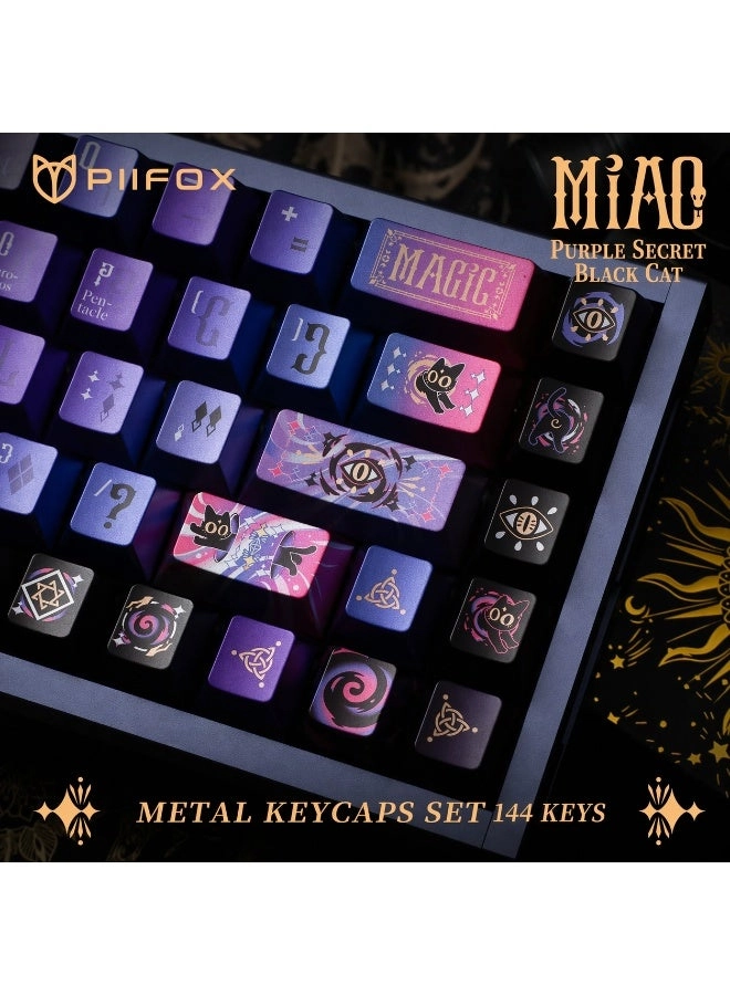 Keycaps Set - 144-Key PBT Dye-Sublimation