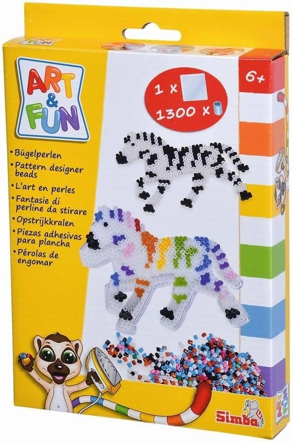 Art And Fun Ironing Beads Animals - 1Pc