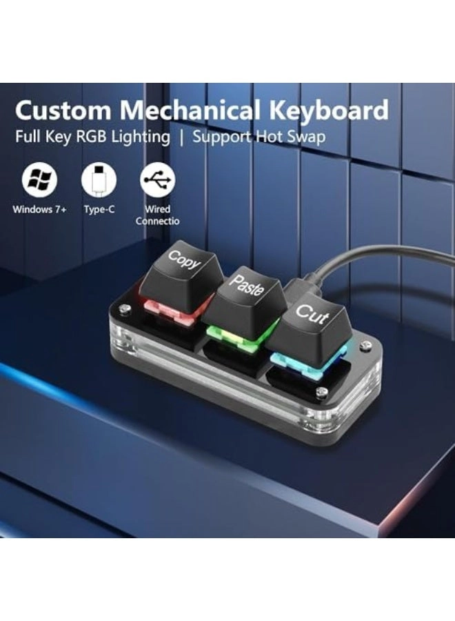 3 KEY MINI KEYPAD - Wireless