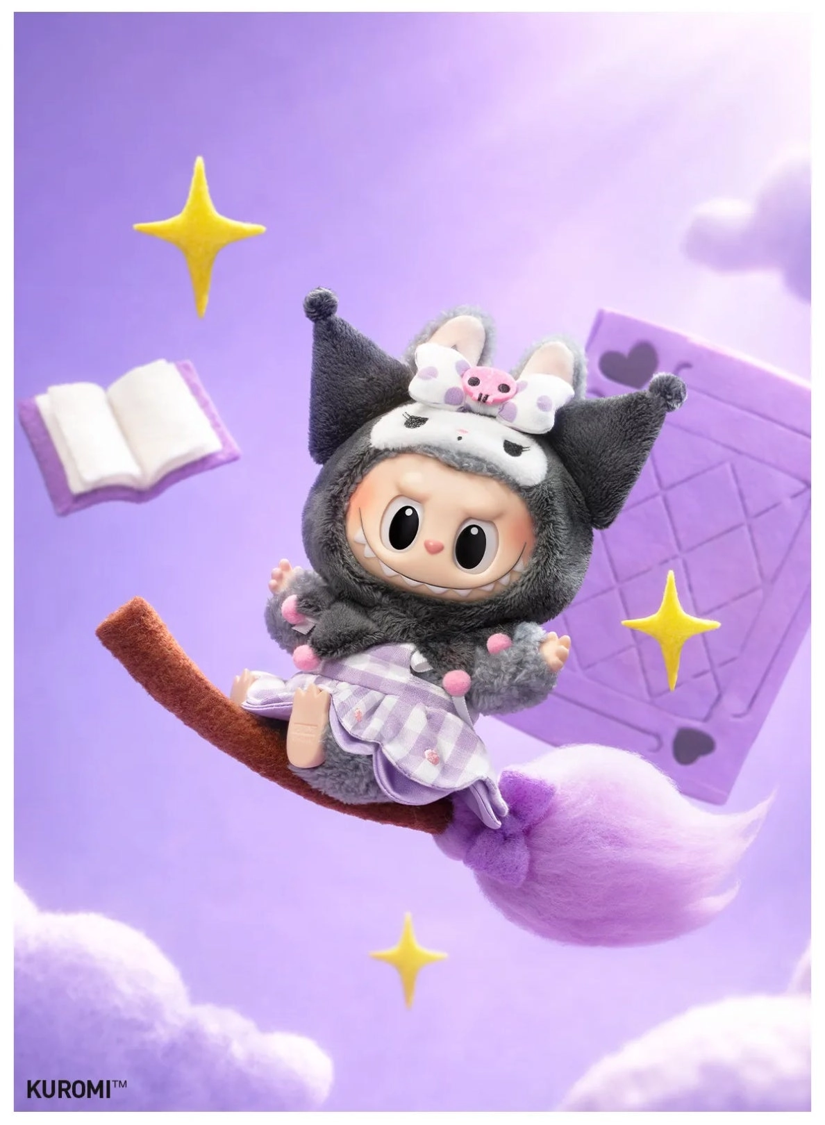 Labubu - THE MONSTERS × Hello Kitty and Friends Series - Vinyl Plush Pendant Blind Box