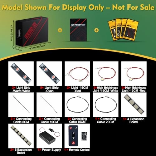 Light kit for LEGO Lamborghini Revuelto Super Sports Car 42214