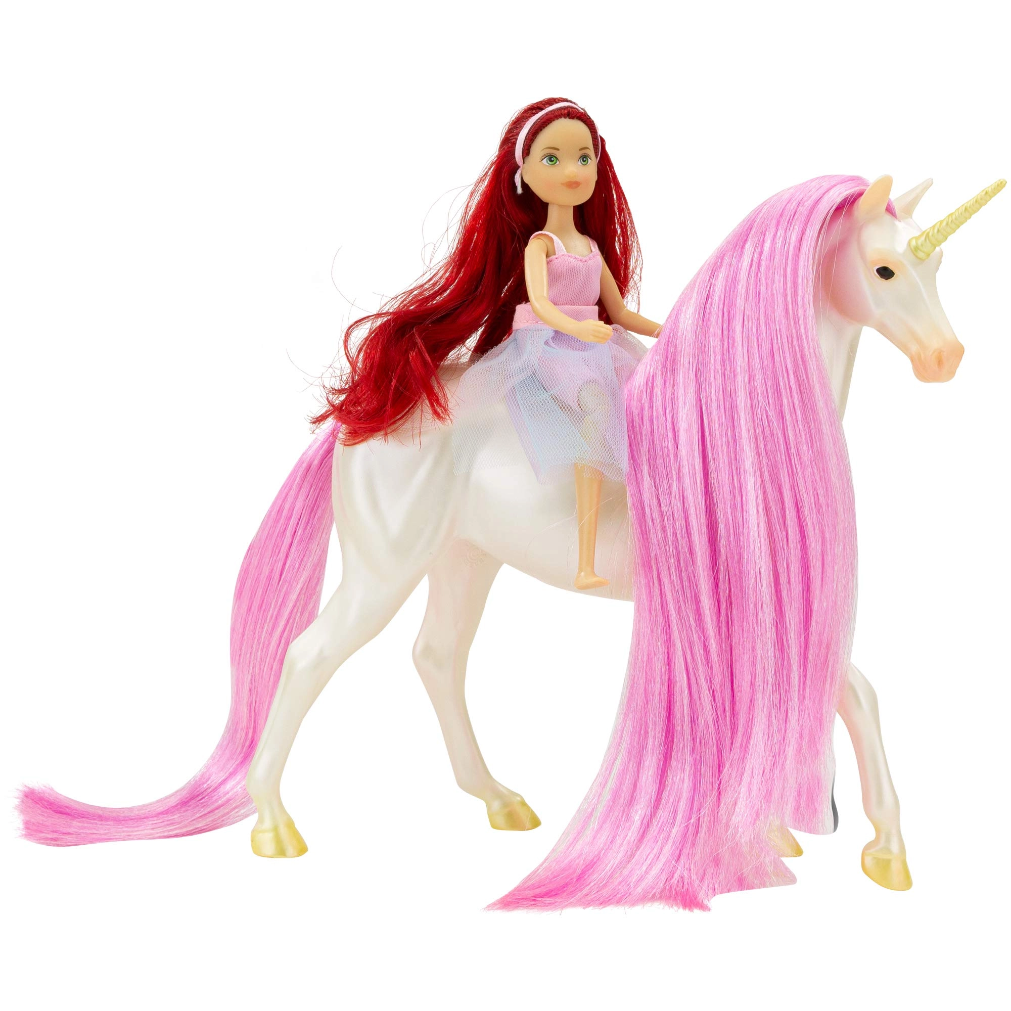 Breyer Magical Unicorn Sky and Fantasy Rider Meadow - Unicorn - Fantasy