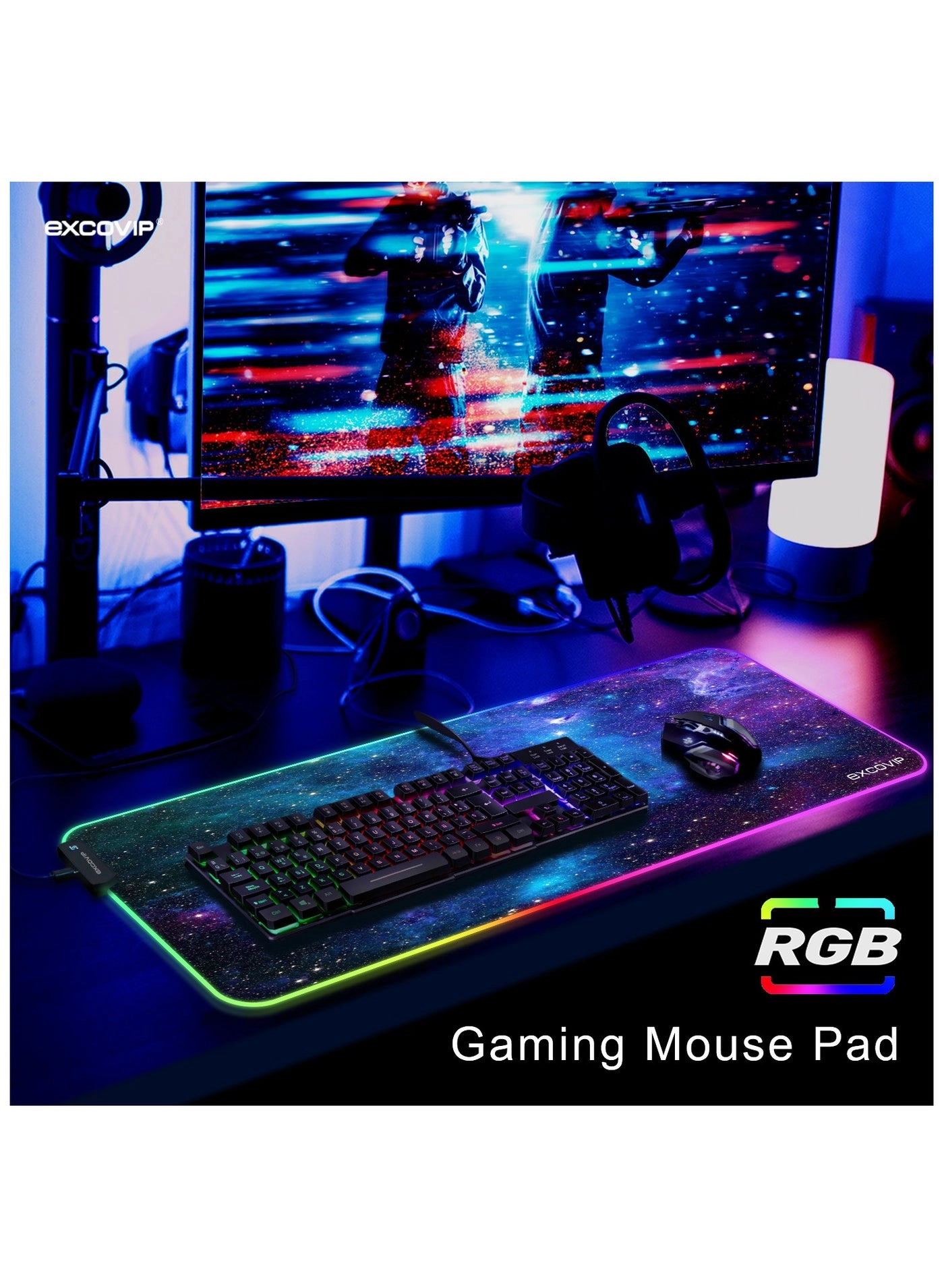 XL Gaming Mouse Pad - 80x30 cm