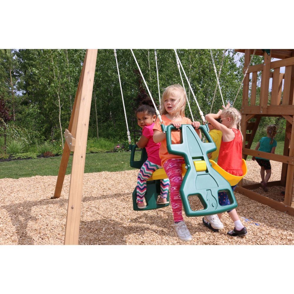 Brightside - Wooden Swing Set 3-10 Years