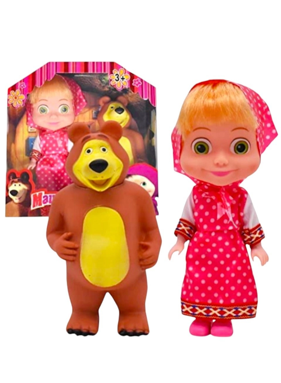 Masha and the Bear Doll Set - 2-Piece Girls
