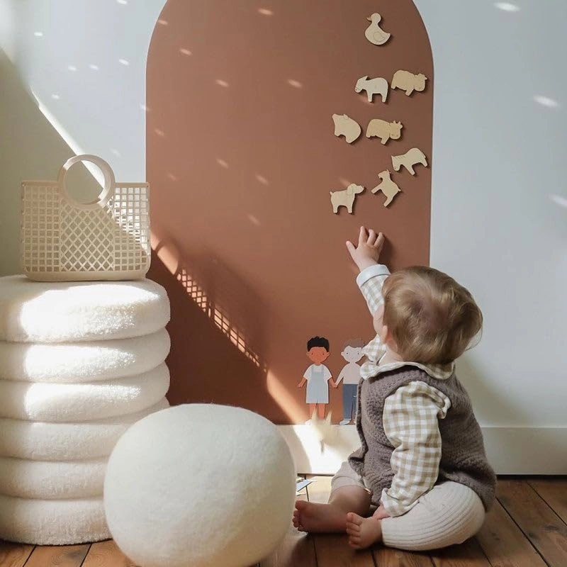 Magnetic Wooden Game - 3 Years 11 pieces