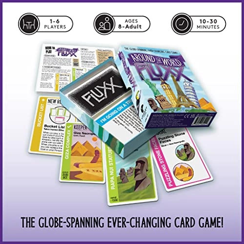 Fluxx: Around the World - Card Game