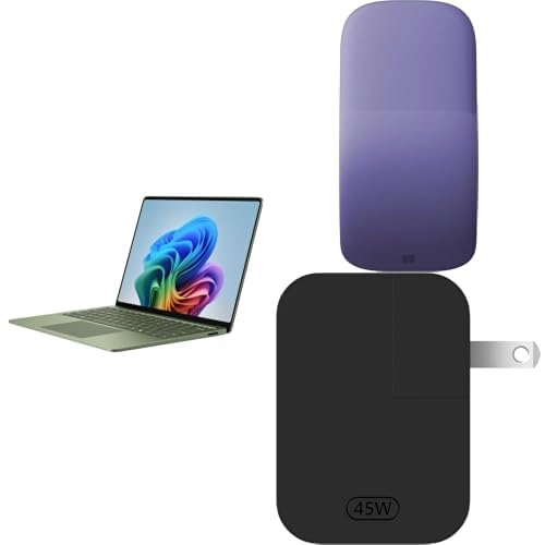 Surface Laptop - 13.8'' X2 Elite 16GB 1TB SSD + Surface Arc Bluetooth Mouse - Violet + Surface 45W USB-C Power Supply