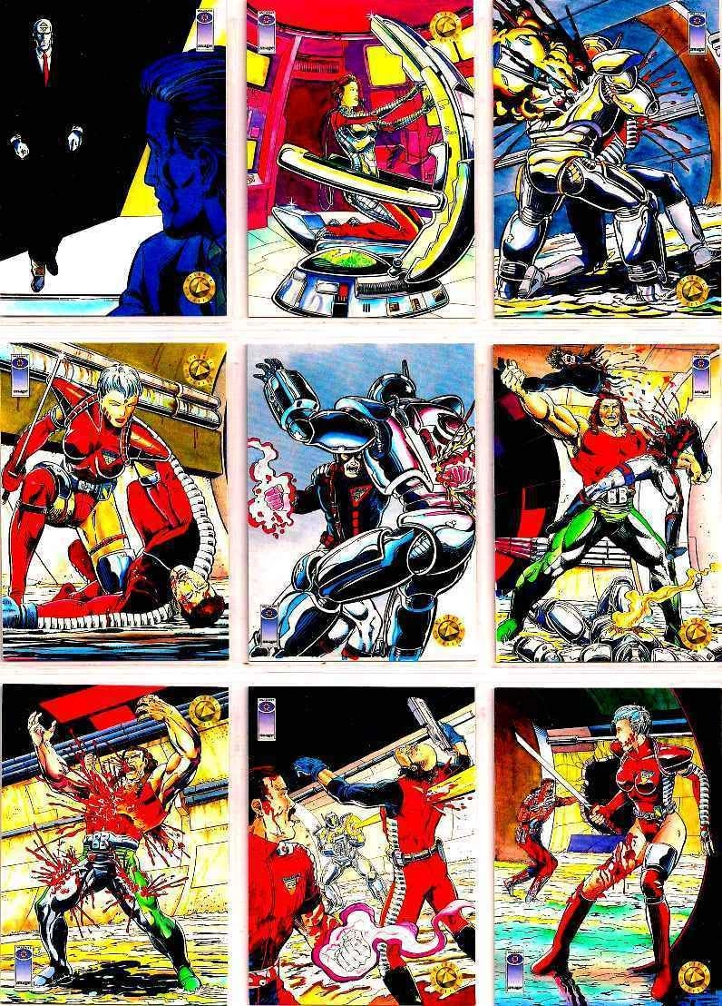 Upper Deck DEATHMATE Atlas Complete - 110pcs