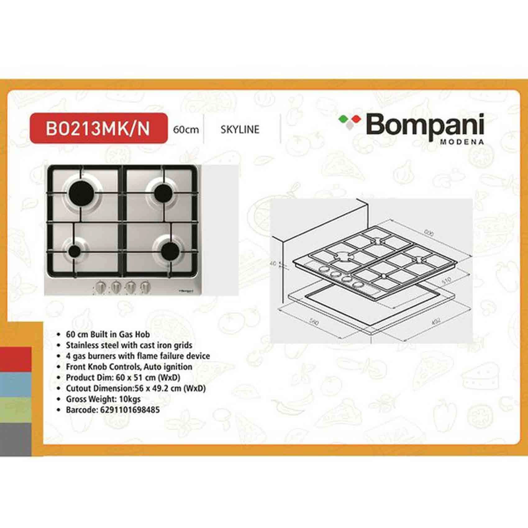 BO213MK Gas hob