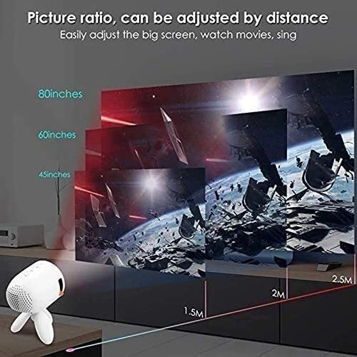 Portable LED mini projector