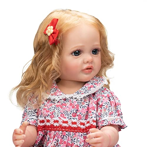 Yannik Smile Reborn Baby Doll - 55 cm Silicone Blue Eyes